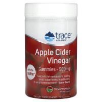 Trace Minerals Research, Apple Cider Vinegar Gummies, Strawberry Melon Flavor, 500 mg, 60 Gummies