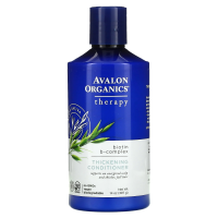 Avalon Organics, Утолщающий волосы кондиционер, с биотиновым B-комплексом, 14 унции (397 г)