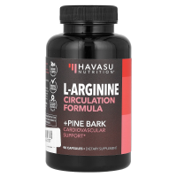 Havasu Nutrition, L-аргинин и сосновая кора, 90 капсул