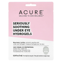 Acure, Seriously Soothing Under Eye Hydrogels, 2 Single Use Eye Gels, 0.236 fl oz (7 ml)