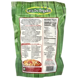 Edward & Sons, Let's Do Organic, 100% органические несладкие кокосовые хлопья, 200 г (7 унций)