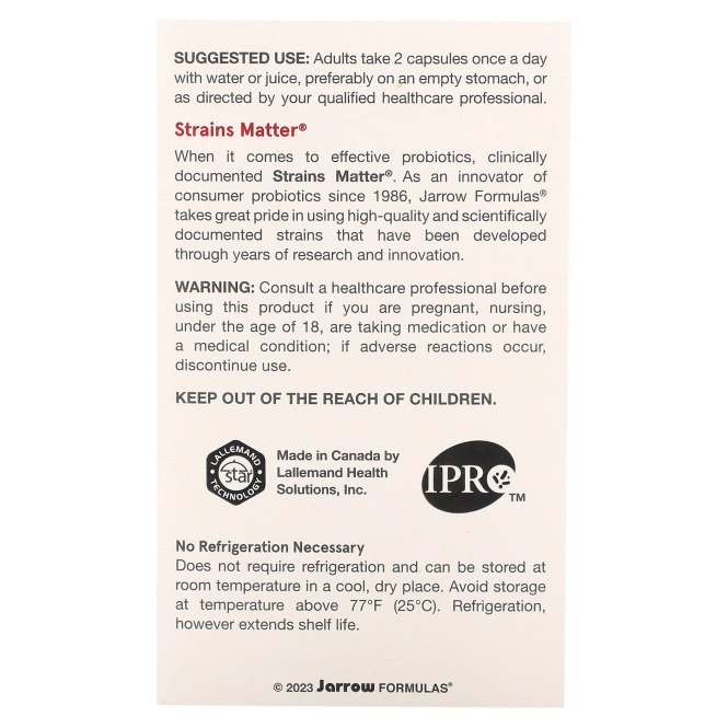 Jarrow Formulas Jarro-Dophilus EPS 120 капсул