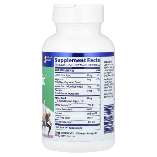 Enzymedica, pH-Basic, 120 капсул