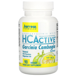 Jarrow Formulas, HCActive, экстракт гарцинии камбоджийской, 90 вегетарианских капсул
