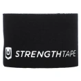 Strengthtape, кинезиологический тейп, черный, 20 отрезанных полосок