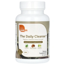Zahler, The Daily Cleanse, ежедневное очищение, 60 капсул