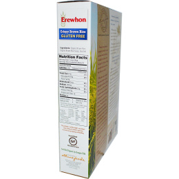 Erewhon, Каша из хрустящего коричневого риса без глютена, 10 унций (284 г)