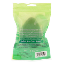 EcoTools, Спонж для лица с конджаком, красная французская глина, 1 спонж