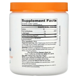 Doctor's Best, Чистая D-рибоза в порошке - биоэнергетическая рибоза, 250 г