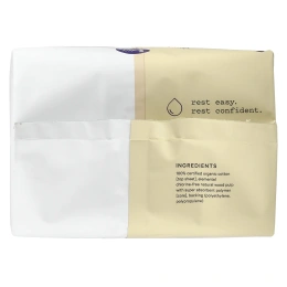 The Honey Pot Company, Ватные диски без трав с крыльями, органическое недержание на ночь, 16 шт.