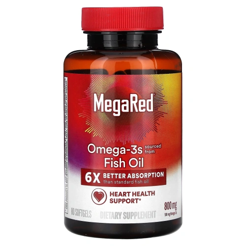 Schiff, MegaRed, Advanced, 800 мг, 80 мягких таблеток