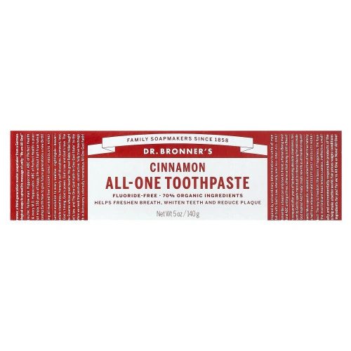 Dr. Bronner's, Универсальная зубная паста с корицей 5 унций