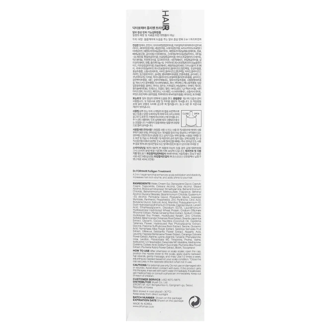 Dr.ForHair, Folligen Treatment, средство для волос, 200 мл (6,76 жидк. унций)