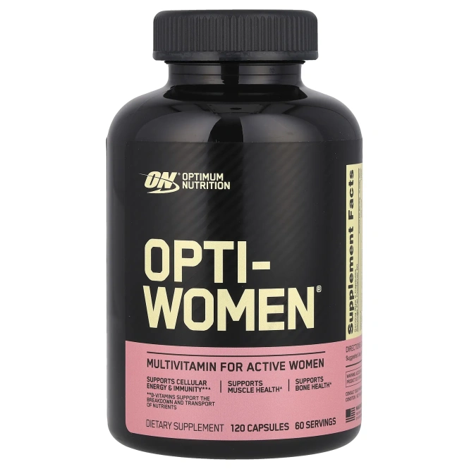 Опти Вумен Витаминный комплекс Opti-Women Optimum Nutrition, 120 капсул