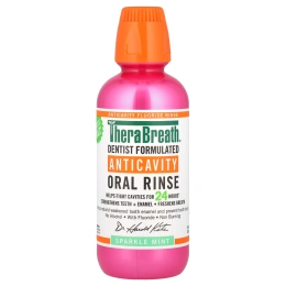 TheraBreath, Healthy Smile, ополаскиватель для полости рта, мята с блеском, 473 мл (16 жидк. унц.)