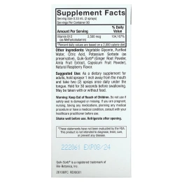 Nature's Answer, Methyl B12 2500, жидкий спрей, малина, 30 мл (1 жидк. унц.)