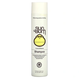 Sun Bum, Curls & Waves, шампунь для волнистых и плотных кудрей, 300 мл (10 жидк. унц.)