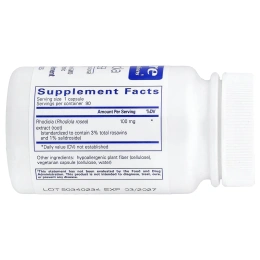 Pure Encapsulations, Rhodiola Rosea, 90 Capsules (100 mg per Capsule)