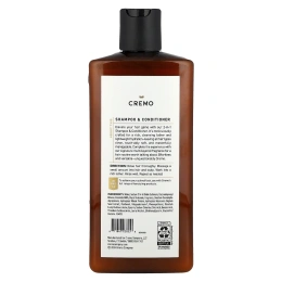 Cremo, Шампунь и кондиционер 2 в 1, итальянский бергамот, 473 мл (16 жидк. Унций)