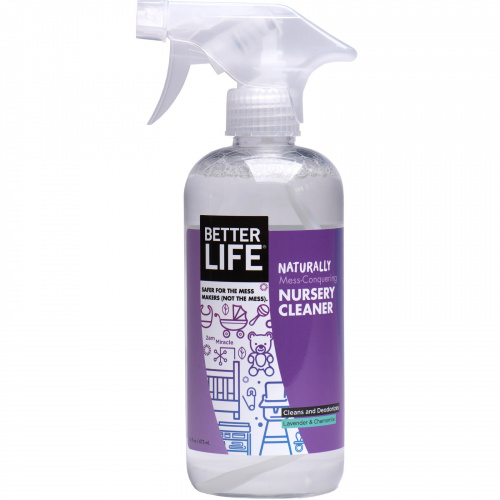 Better Life, Натуральное моющее средство для уборки за детьми, лаванда и ромашка, 16 унций (473 мл)