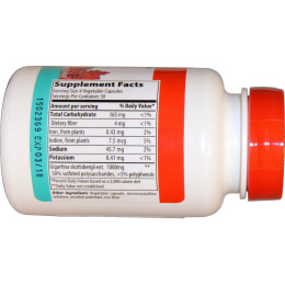 Vibrant Health, Гигартина, красная морская водоросль, версия 2.0, 120 вегетарианских капсул