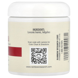 Rainbow Research, Краска для волос и кондиционер из хны, Персидское красное дерево (средне-рыжий), 4 унции (113 г), в форме порошка