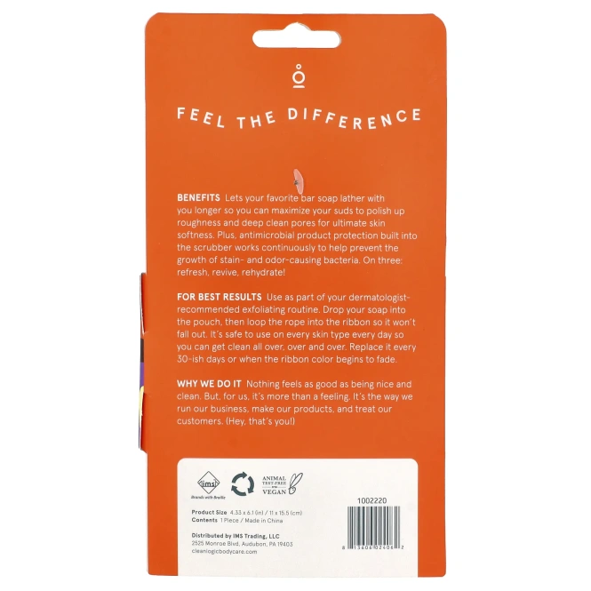 CleanLogic, Sport, отшелушивающее мыло, черное, 1 шт.