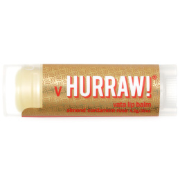 Hurraw! Balm, Бальзам для губ Vata, миндаль, кардамон, роза, 0,15 унций (4,3 г)