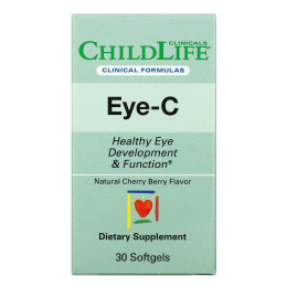 Childlife Clinicals, Eye-C, Cherry Berry , 30 Softgels