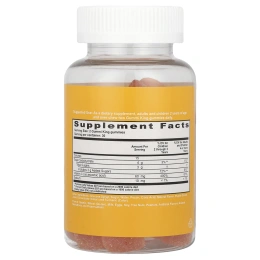 GummiKing, Витамин  C для детей с натуральным апельсиновым вкусом , 60 жевательных витаминов