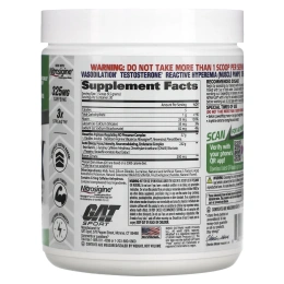 GAT, Sport, NITRAFLEX, зеленое яблоко, 285 г (10,1 унции)