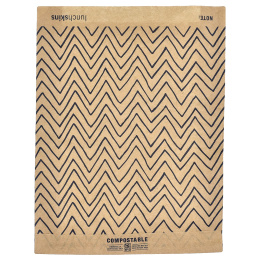 Lunchskins, бумажные пакеты для сэндвичей, размер XL, с защитной пленкой, 50 шт.