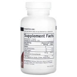 Kirkman Labs, Жевательные витамины B6 с магнием, пунш из натуральных тропических фруктов, 120 таблеток