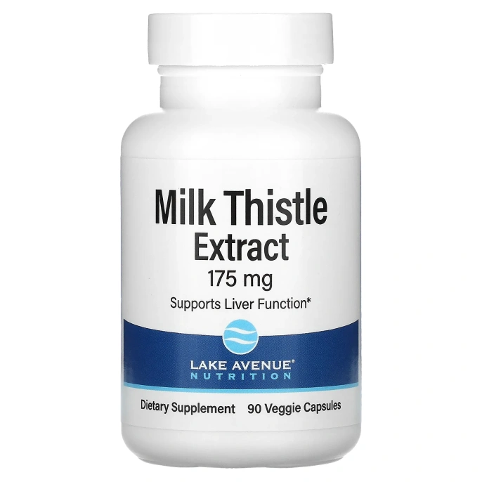 Lake Avenue Nutrition, экстракт расторопши, 175 мг, 90 растительных капсул