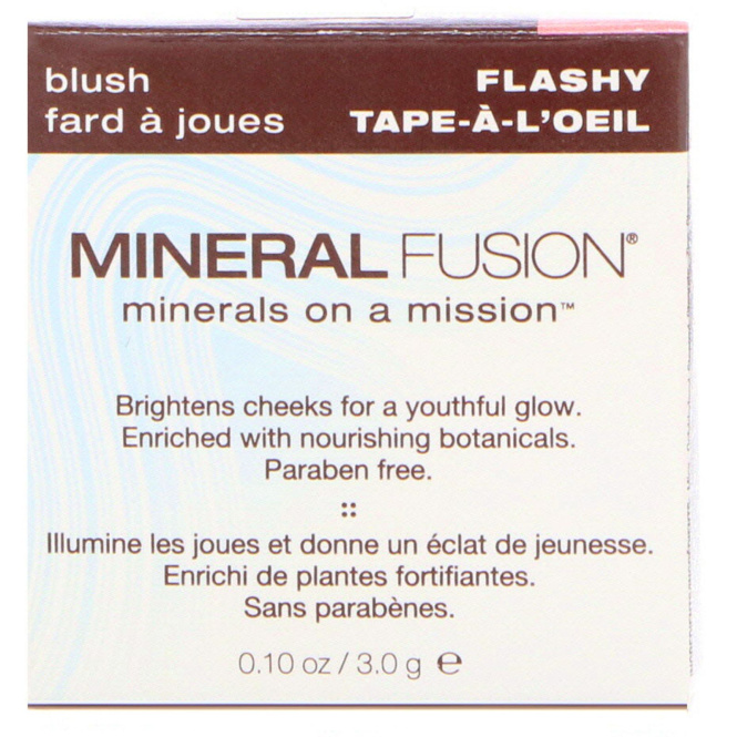 Mineral Fusion, Румяна, Flashy, 0,10 унций (3,0 г)