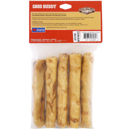 Castor & Pollux, Good Buddy, американская сыромятная кожа, палочки с ароматом курицы, 5 палочек