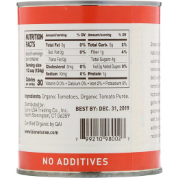 Bionaturae, Органические нарезанные кубиками помидоры, 28,2 унции (800 г)