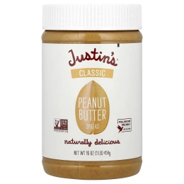 Justin's Nut Butter, Классическое арахисовое масло, 16 унций (454 г)