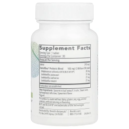 Biocidin Botanicals, Dentalflora™, Daily Oral Probiotics, 30 Mint Tablets