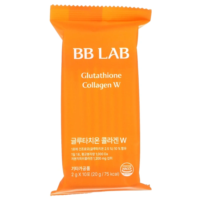 BB Lab, Glutathione Collagen W, 30 пакетиков по 2 г