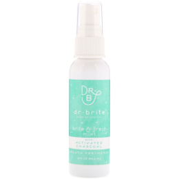 Dr. Brite, Освежитель Brite & Fresh Breath, мята, 2 ж. унц. (59,1 мл)