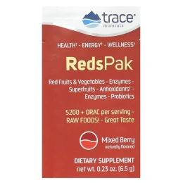 Trace Minerals Research, Reds Pak Ягодный микс 30 шт