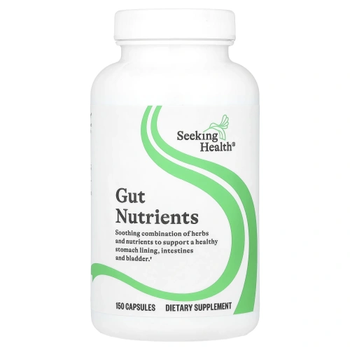 Seeking Health, Питательные вещества для кишечника, 150 капсул