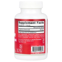 Jarrow Formulas, Глутатион сокращенный, 500 мг, 60 вегетарианских капсул