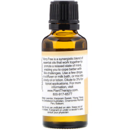 Plant Therapy, 100% Pure Essential Oil, Worry Free, Synergy Blend, 1 fl oz (30 ml)