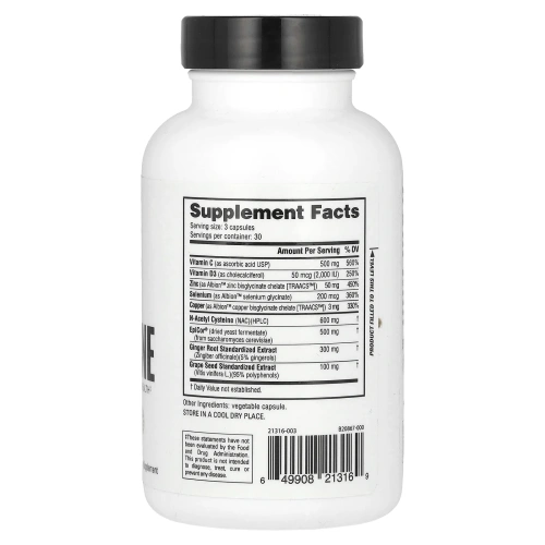 NutraBio, Immune, 90 растительных капсул
