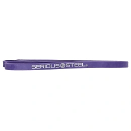 Serious Steel Fitness, Ремешок для сопротивления 41 дюйм, фиолетовый, 1 шт.