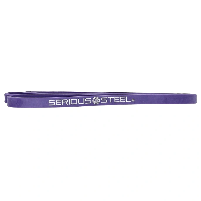 Serious Steel Fitness, Ремешок для сопротивления 41 дюйм, фиолетовый, 1 шт.