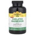 Country Life, Хелатированный магний (250 мг) 240 таблеток