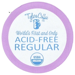 Tylers Coffees, Органический кофе, обычный, без кислоты, 16 капсул (8 г) каждая